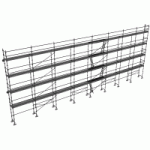 ECHAFAUDAGE FAÇADIER DUO-45 - LOT 250 M2