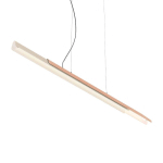 KDLN SUSPENSION DALA LINÉAIRE, BLANC SABLE/CUIVRE 3 000 K 150 CM