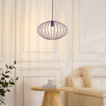 LINDBY SUSPENSION MAIVI, LILAS, 40 CM, FER, CAGE