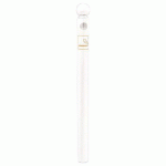 POTELET CENDRIER Ø 76 MM POMMEAU BOULE - ZINC BLANC 9010 - PROCITY