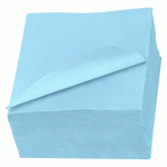 SERVIETTE DE TABLE EN OUATE TORK LUNCH 33 X 33 CM, BLEU - PAQUET DE 200