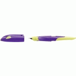 STYLO PLUME EASYBIRDY R, DROITIERS, VIOLET/JAUNE