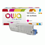 TONER REMANUFACTURÉ OWA - HAUTE CAPACITÉ - MAGENTA - POUR OKI 46490606