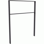 ARCEAU APPUI POUR VÉLOS EN ACIER REVÊTEMENT - 1000MM - SCHAKE