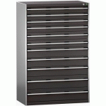 BOTT 1 ARMOIRE À TIROIRS SL-10616-11.2 AVEC 11 TIROIRS POUR CHARGE LOURDE