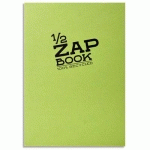 CAHIER 1/2 ZAP BOOK CLAIREFONTAINE DOS ENCOLLE GRAND CÔTE - A6 - 160 PAGES UNIES