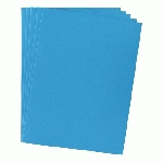 CHEMISE STANDARD 210 G BRUNEAU 24 X 32 CM BLEUE - PAQUET DE 100