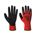 PORTWEST - GANTS MANUTENTION EN ENDUIT PU LISSE ROUGE 8 - ROUGE / NOIR - ROUGE / NOIR