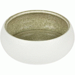 LOT DE 6 - SAVEURS BOL BLANC/OLIVE Ø 11,5 CM