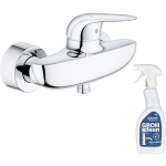 MITIGEUR DOUCHE MÉCANIQUE GROHE QUICKFIX WAVE 2015 + NETTOYANT GROHCLEAN - CHROMÉ