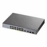ZYXEL GS1350-18HP-EU0101F COMMUTATEUR RÉSEAU GÉRÉ L2 GIGABIT ETHERNET (10/100/1000) CONNEXION ETHERNET, SUPPORTANT L