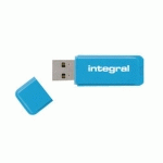 CLÉ USB NÉON 32 GB 2.0 BLEU - INTEGRAL