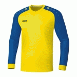 MAILLOT DE FOOT MANCHES LONGUES - JAKO - CHAMP 20 JAUNE/BLEU