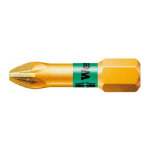 WERA - EMBOUT POZIDRIV BITORSION, DIAMANTÉ PZ1X25MM