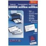 100 CARTES DE CORRESPONDANCE A BORDS LISSES 128 X 82 MM.