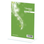 ARCHIVO200 ARCHIVO 2000 PRÉSENTOIR DE DOCUMENT VERTICAL DOUBLE FACE FORMAT A5 - TRANSPARENT  (LOT DE 3)