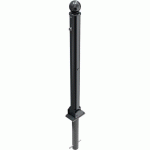 BORNE 474B RABATTABLE VERROUILLAGE BÉTONNER SERRURE PROFILÉE - SCHAKE