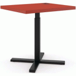 BUREAU PREMIUM RÉGLABLE ELEMENTS SOLID 800 - ROUGE - NOIR - ACTIFORCE