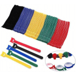 CHOYCLIT - ATTACHE DE CÂBLE EN 5 COULEURS DIFFÉRENTES - 100 PIÈCES.