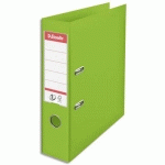 CLASSEUR A LEVIER N°1 POWER ESSELTE - DOS 7,5 CM - POLYPROPYLENE - VIVIDA VERT