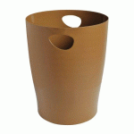 CORBEILLE À PAPIER ECOBIN EXACOMPTA COULEUR OR