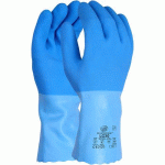 GANTS DE MANUTENTION PROTECTIONS CHIMIQUES FINITION LATEX CRÊPÉ - TAILLE 8