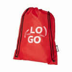 SAC À DOS SOUPLE PUBLICITAIRE 9 L ROUGE - MARQUAGE 1 COULEUR
