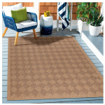 ALLOTAPIS - TAPIS PLAT ASPECT NATUREL GRAPHIQUE BONTE NOIR 120X170 - NOIR