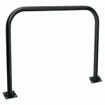 ARCEAU DE PROTECTION SIMPLE 1.50 M PLATINES- ZINC NOIR 9005 - PROCITY
