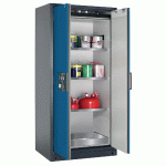 ARMOIRE SÉCURITÉ Q-CLASSIC-90 Q90.195.090 GRIS/BLEU - MANUTAN COLLECTIVITÉS