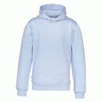 COTTOVER SWEATSHIRT À CAPUCHE ENFANT - CERTIFIÉ GOTS BLEU CLAIR - TAILLE 6 ANS
