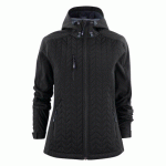 JAMES HARVEST MYERS VESTE SOFTSHELL FEMMES NOIR - TAILLE L