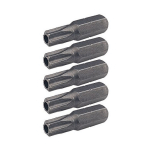 KSTOOLS - KS TOOLS 911.2286 -5 X EMBOUTS DE VISSAGE TORX PERCÉ 15 ENTRAÎNEMENT 6,35 MM L.25 MM 1/4