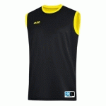 MAILLOT DE BASKET RÉVERSIBLE - JAKO - CHANGE 20 NOIR/JAUNE