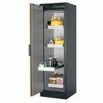 ARMOIRE SÉCURITÉ Q-PEGASUS-90 Q90.195.060.WDAC GRIS/JAUNE - ASECOS