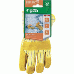 GANTS DE MANUTENTION DOCKER CROÛTE VACHETTE - JAUNE - COVERGUARD