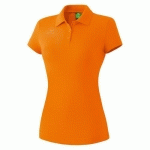 POLO TEAMSPORT - ERIMA - CASUAL BASIC FEMME ORANGE