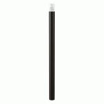 POTELET AGGLO HAUTE VIS. Ø 76 MM ZINC NOIR 9005/BLANC 9010 - PROCITY