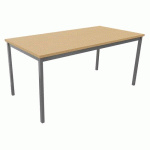 TABLE DE RÉUNION TREFF 160 X 80 HÊTRE / ALU