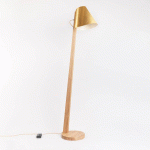 ALMUT VON WILDHEIM ALMUT 1411 LAMPADAIRE COURBÉ Ø30CM ANANAS