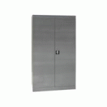 ARMOIRE HAUTE DE RANGEMENT EN INOX