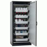 ARMOIRE SÉCURITÉ Q-CLASSIC-30 Q30.195.086.WDR GRIS/ROUGE