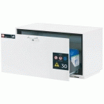 ARMOIRE SÉCURITÉ SOUS PAILLASSE UB-S-30 UB30.060.110.S BLANC - ASECOS