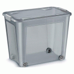 BOÎTE DE RANGEMENT SMART BOX 67 LITRES RECYCLÉE TRANSLUCIDE