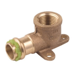 ÉQUERRE MURALE 90° À VISSER SUDOPRESS FF 16XRP1/2 - AALBERTS - 6672613