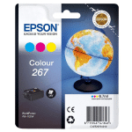EPSON 267 - 7 ML - JAUNE, CYAN, MAGENTA - ORIGINALE - CARTOUCHE D