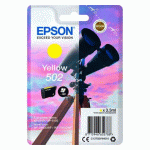 EPSON 502 CARTOUCHE JAUNE POUR IMPRIMANTE JET D