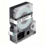 EPSON CASSETTE POUR LW-300/400/900P - LC4WBW9 ADHÉSIF FORT NOIR SUR BLANC 12/9 C53S625411