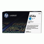 HP 654A TONER CYAN AUTHENTIQUE LASERJET - TONER AUTHENTIQUE