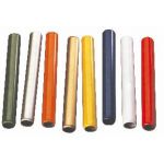 LOT 6 BÂTONS RELAIS SÉNIOR ALUMINIUM COL ASSORTIS.